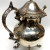 Antique Silver On Copper Large Teapot Antique Silver On Copper Large Teapot