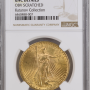 1924 US Gold $20 Saint-Gaudens Double Eagle - NGC UNC DETAILS