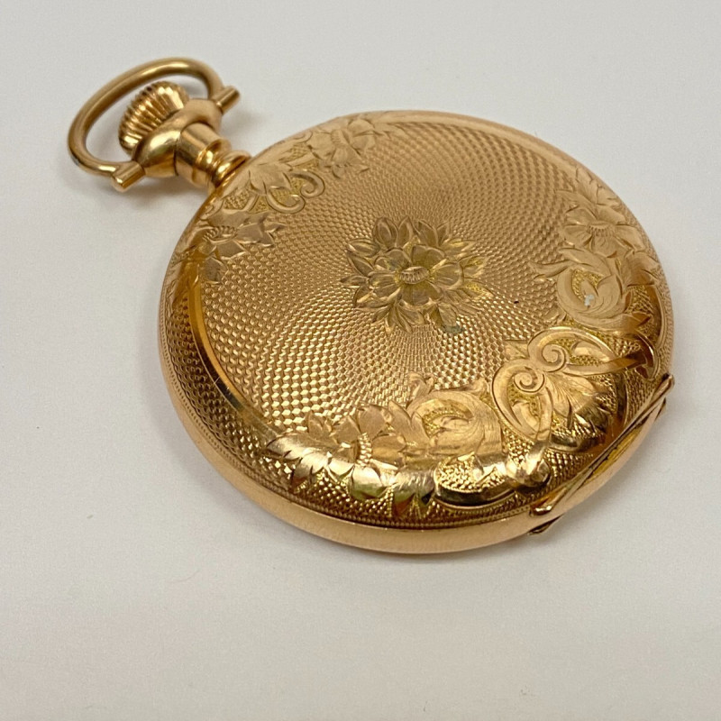 ELGIN GOLD PLATED ANTQUE POCKET WATCH ELGIN 17 Jewels, 50mm ELGIN GOLD PLATED ANTQUE POCKET WATCH ELGIN 17 Jewels, 50mm