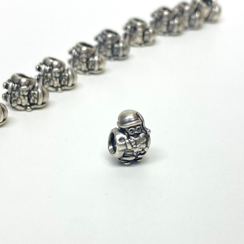 Authentic Pandora Sterling Silver Santa Claus Charm 790852 CHRISTMAS Authentic Pandora Sterling Silver Santa Claus Charm 790852 CHRISTMAS