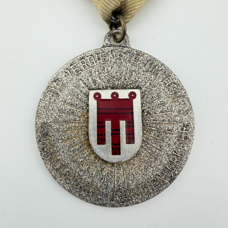 Rare Vintage Vorarlberg Tourism Merit Medal & Lapel Pin Set in Case - Austria