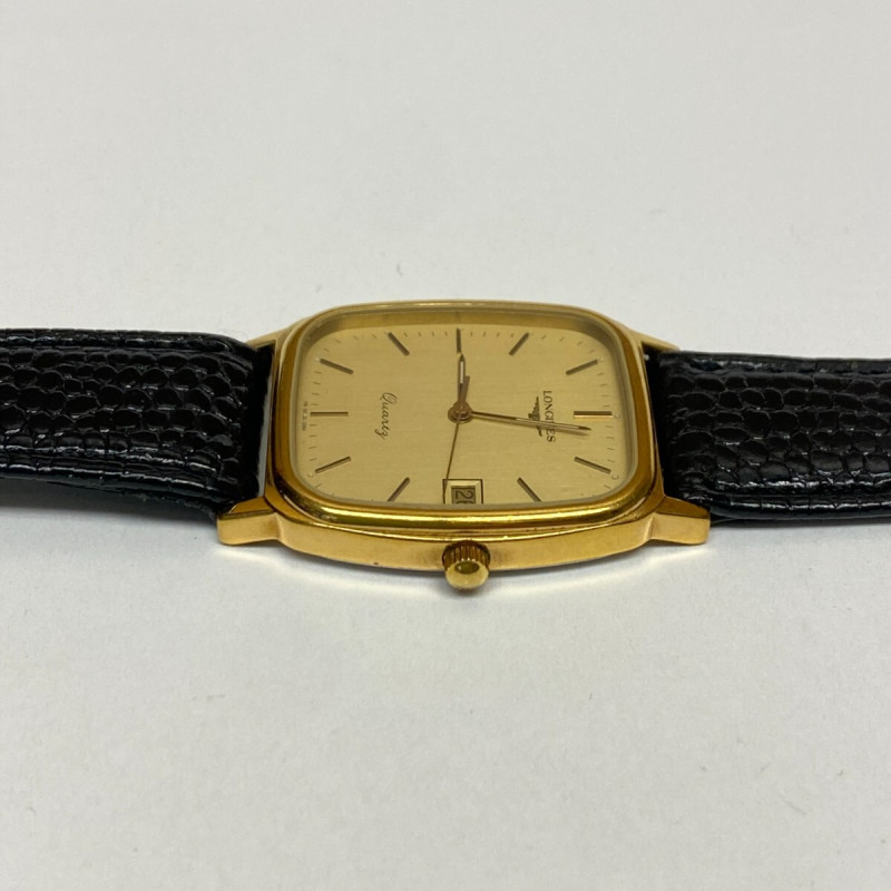 LONGINES Men's used watch Quartz Gold toned