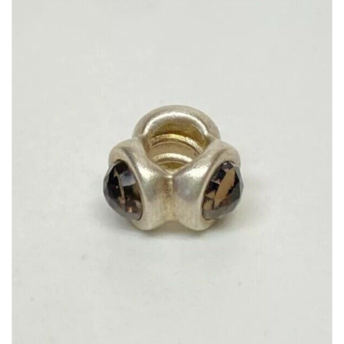 Pandora 925 ALE SILVER SMOKY QUARTZ NATURAL LIGHT CHARM - 790351SQ