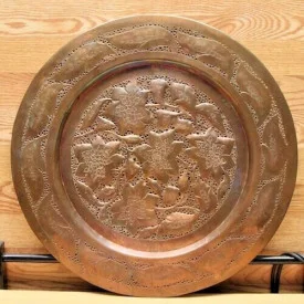 VINTAGE Handmande Copper Tray