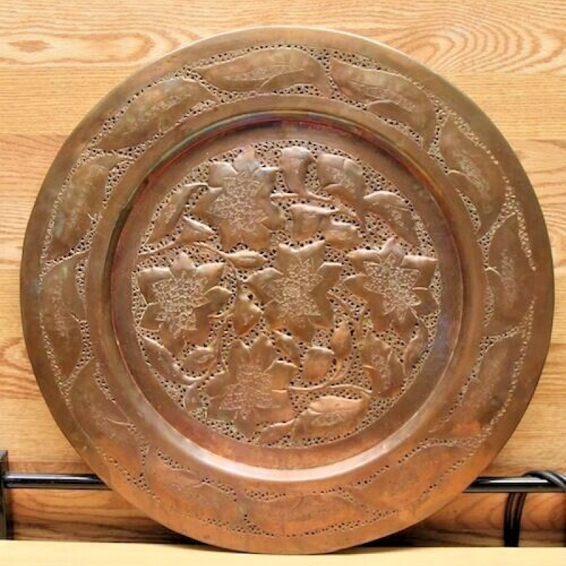 VINTAGE Handmande Copper Tray