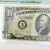 1934 $10 Federal Reserve Note Green Seal, Serial A36152983A Boston A, PMG 25 VF