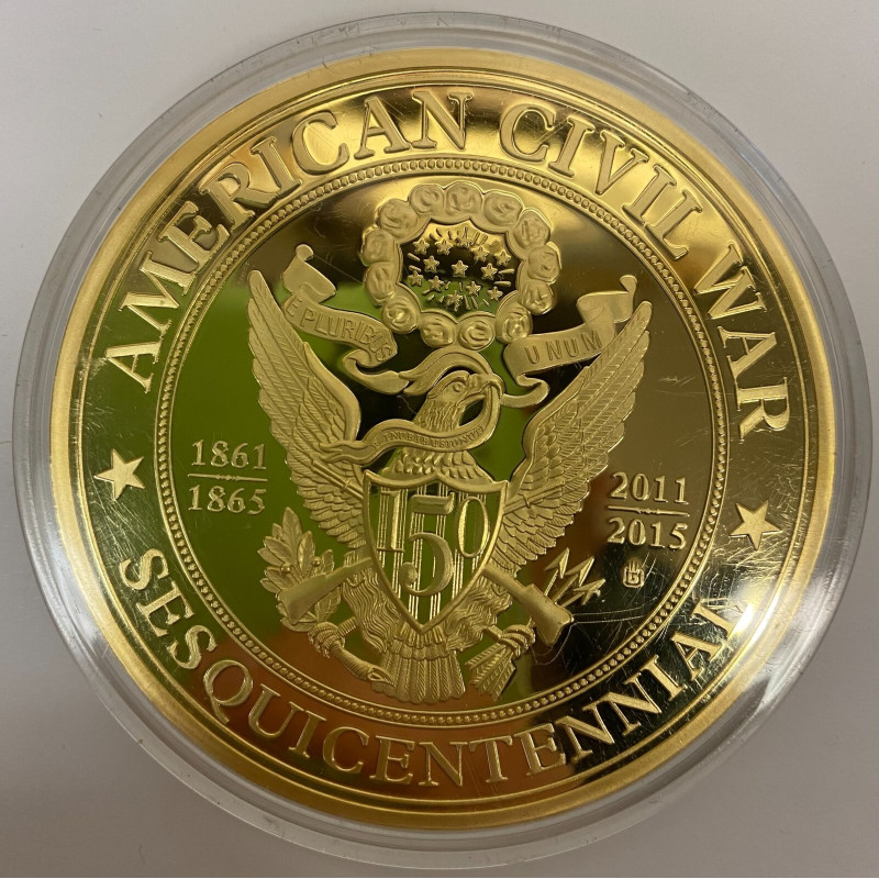 American Mint Layered 24k Gold Savannah Campaign American Civil American Mint Layered 24k Gold Savannah Campaign American Civil