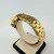 Techno Mania Real Diamond Bezel Chronograph Gold Stainless Steel Watch