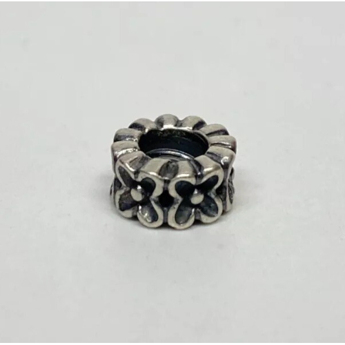 Retired PANDORA ALE 925 Sterling Silver Aloha Flower Spacer 790498 Bead Charm Retired PANDORA ALE 925 Sterling Silver Aloha Flower Spacer 790498 Bead Charm