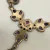925 Sterling Silver Amethyst and Sapphires Drop Necklace - India