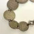 Great Britain 1896-1940 Coins George IV Silver Bracelet, 24 grams