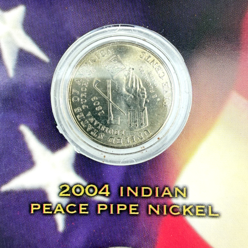 The United States Antique Indian HEAD COINS Presentation Set 1907,1935,2000,2004