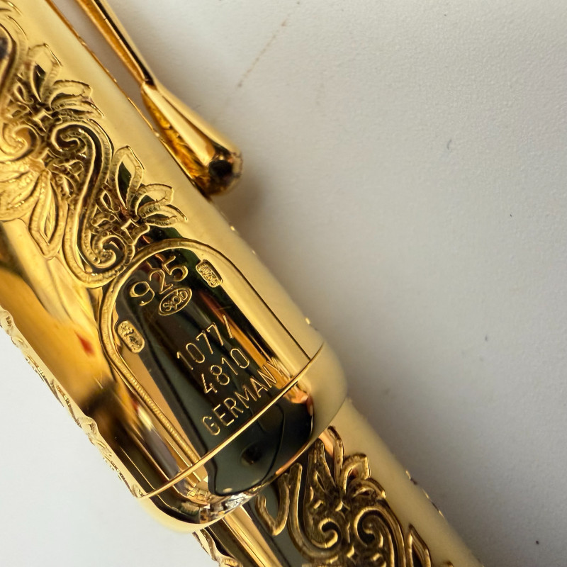 MONTBLANC PATRON OF ART 4810 LOUIS XIV FOUNTAIN PEN SEALED BRAND NEW M 18K