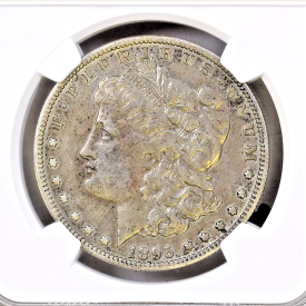 1895-O Morgan Silver Dollar NGC Graded XF Details