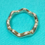 Tiffany & Co. Paloma Picasso Silver Zig Zag Band Ring Size 6.75