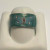 Antique Thailand Sterling Silver Green Multicolored Designed w/ Butterflies Ring Antique Thailand Sterling Silver Green Multicolored Designed w/ Butterflies Ring