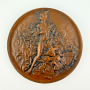 Sculptor's Model of The Victor David Brenner Commemorative Medal, Nude Mercury