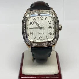 DAVID YURMAN WHITE DIAMOND BEZEL 41mm AUTOMATIC WATCH