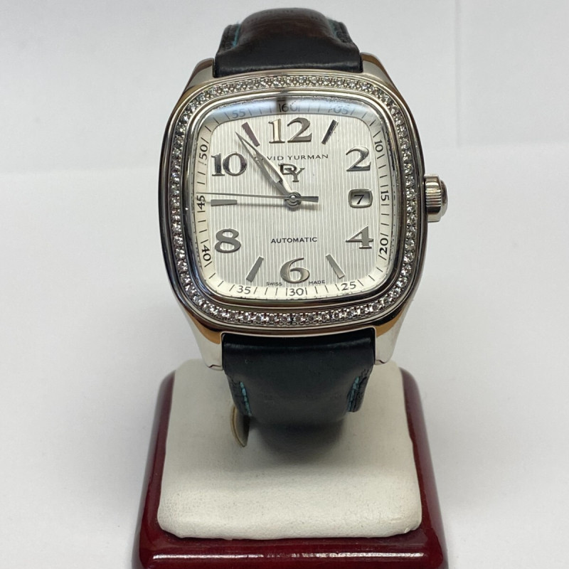 DAVID YURMAN WHITE DIAMOND BEZEL 41mm AUTOMATIC WATCH DAVID YURMAN WHITE DIAMOND BEZEL 41mm AUTOMATIC WATCH