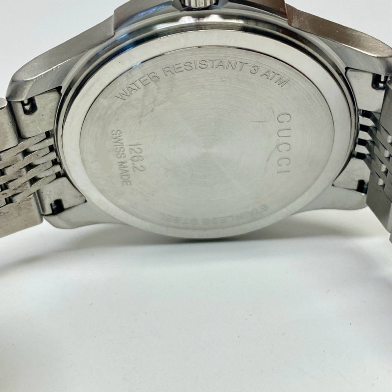 Gucci G-Timeless 126.2 Stainless Watch 48mm