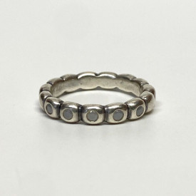 Authentic PANDORA Hope Ice Ring, Sterling Silver/White Cz Size 8