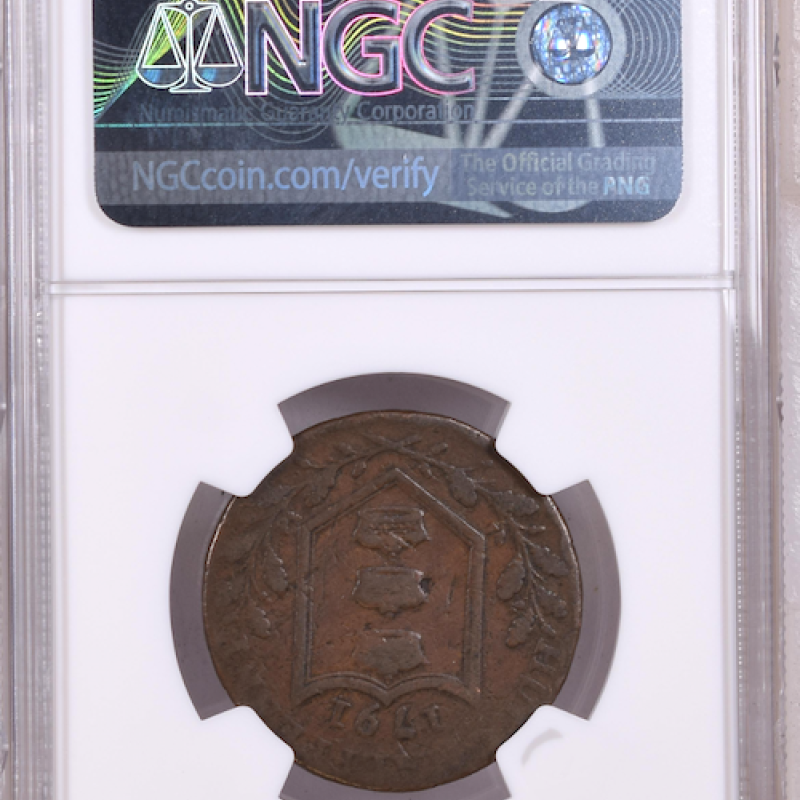 1791 G.BRIT D & H-21 1/2P NGC VG DETAILS SCRATCHES