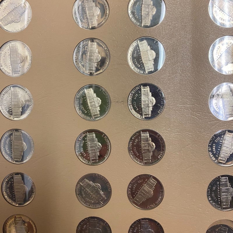 Dansco Album 7113 Jefferson Nickels 1938-1976 Coin Collectors, 158 coins