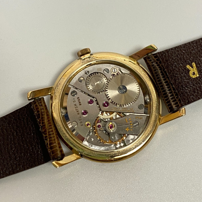 VINTAGE EBEL GOLD ELECTROPLATED, EBEL WATCH CO SWISS, 32 mm