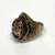 Vintage Turquoise 18K Gold and Sterling Silver Ring Vintage Turquoise 18K Gold and Sterling Silver Ring