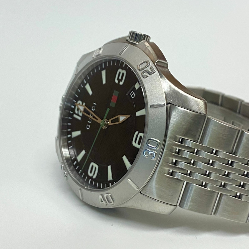 Gucci G-Timeless 126.2 Stainless Watch 48mm
