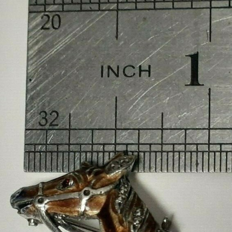 Alice Caviness Sterling Silver Designer Horse Pin Brooch Alice Caviness Sterling Silver Designer Horse Pin Brooch