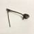 Vintage Sterling Silver  Engraved L.G.B Miniture Spoon Brooch