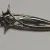 Antique Sterling Silver 2'  Small Sword 