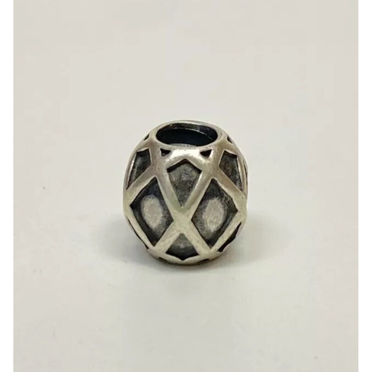 Pandora ALE 925 Silver Openwork Ball Of Hearts Charm 790964