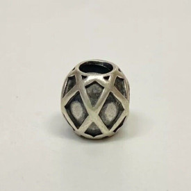 Pandora ALE 925 Silver Openwork Ball Of Hearts Charm 790964