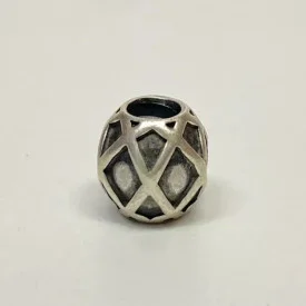 Pandora ALE 925 Silver Openwork Ball Of Hearts Charm 790964