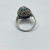 Vintage Sterling Silver Marcasite and Multi Color stones Ring Size 7.5