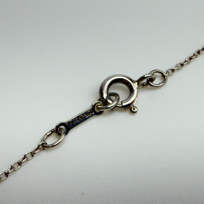 Tiffany & Co. Paloma Picasso Sterling Silver Loving Heart Pendant Necklace 20"