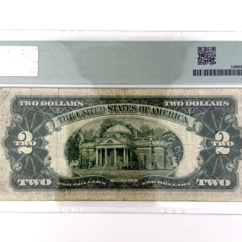 1953 $2 Legal Tender Note Fr. 1509 AA Block PMG 30 VF Priest/Humphrey A41414276A
