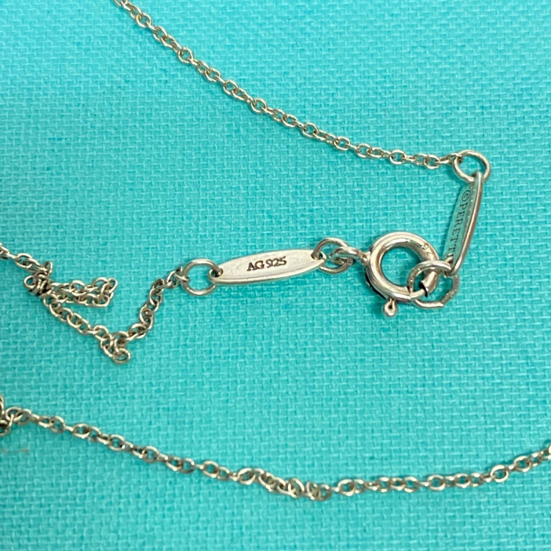 Tiffany & Co Elsa Peretti Chain Necklace in Sterling Silver, 16 Inches Tiffany & Co Elsa Peretti Chain Necklace in Sterling Silver, 16 Inches