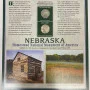 2015 P +D Nebraska Homestead Monumen Quarters + 2 Stamps Placard w/Protector PCS