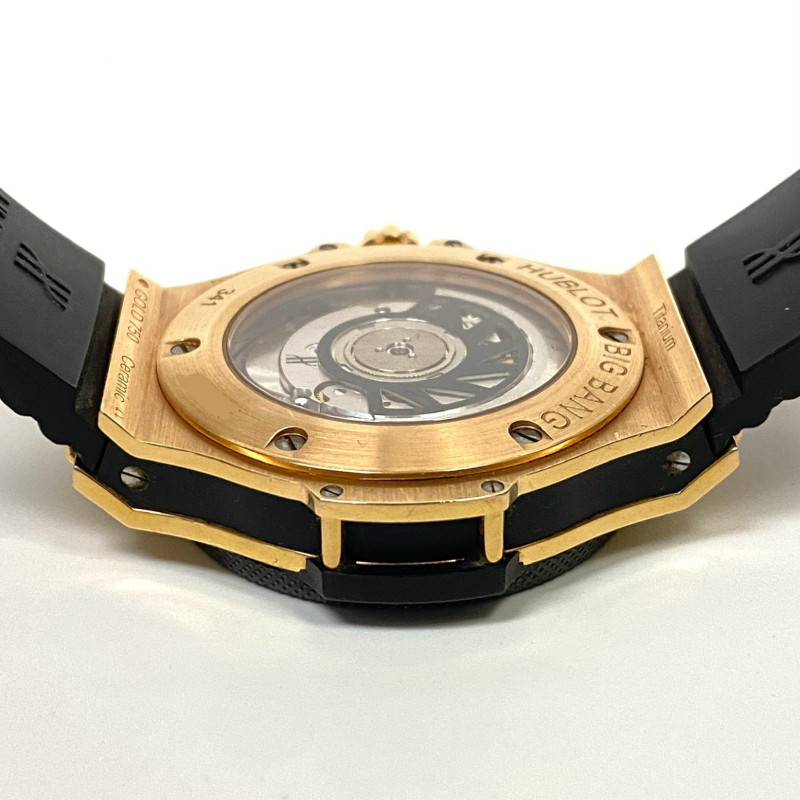 Hublot Big Bang 18k Rose Gold, Titanium & Ceramic Automatic Chronograph 44