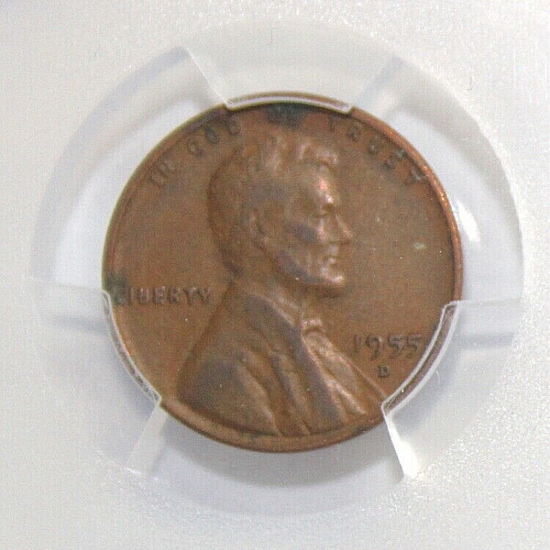 A lot of 3 set Lincoln 1c PCGS 1955.D,1956.D, 1957.D