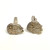 Vintage Sterling Roman Cufflinks