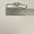 Vintage Ladies Gruen Precision 14K White Gold w Diamonds 17 Jewels