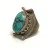 Vintage Turquoise Silver Ring Size 11 Vintage Turquoise Silver Ring Size 11