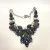Antique Natural Labradoriten Necklace, Silver 900