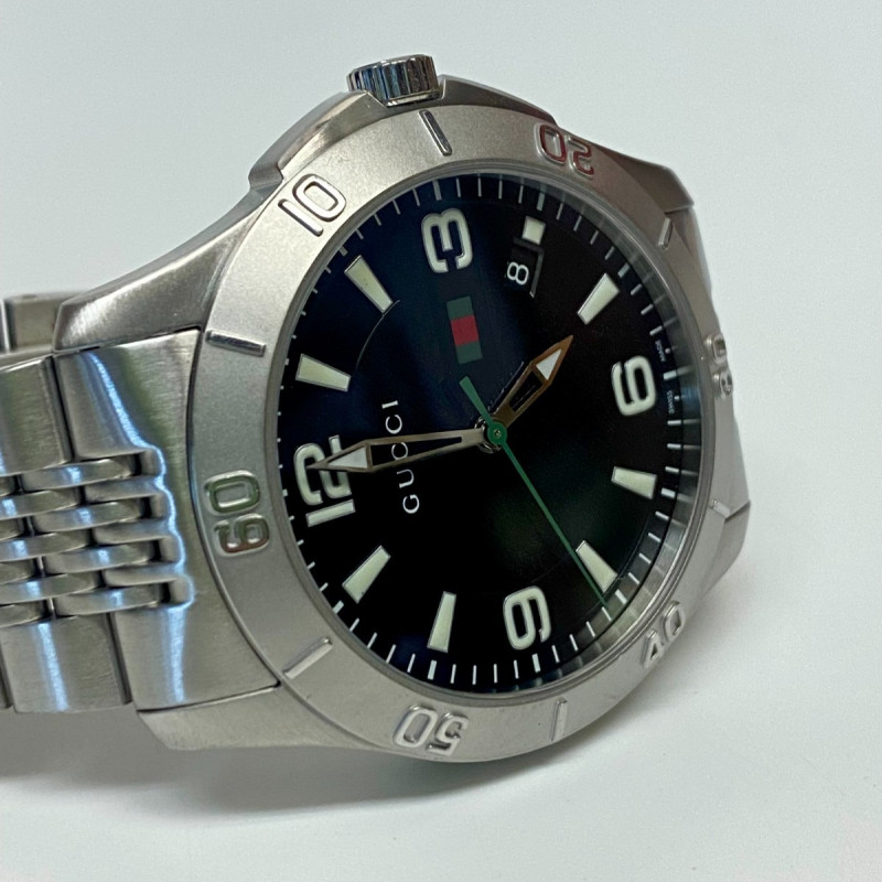 Gucci G-Timeless 126.2 Stainless Watch 48mm
