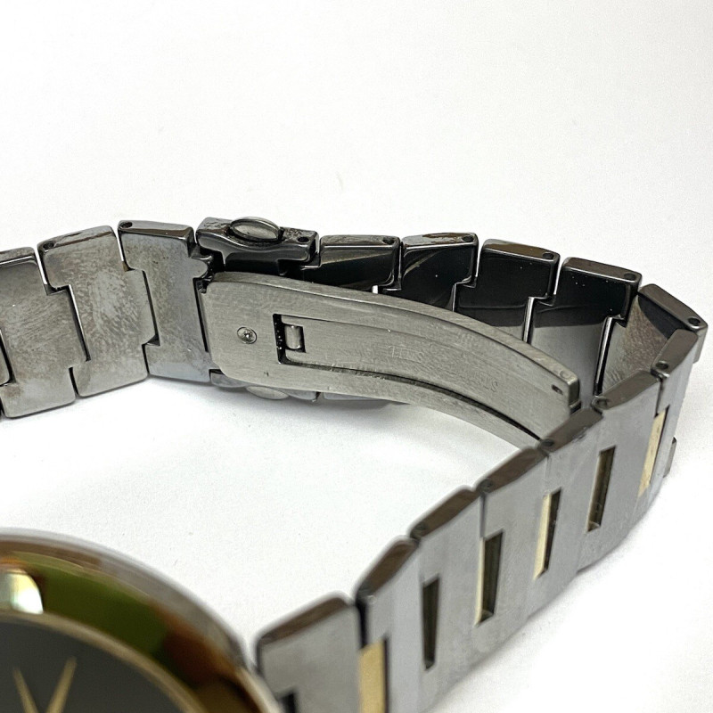 Rado Jubile Gold Plated Bezel Hi Tech Ceramic Scratch Proof Water Sealed Watch