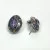SAMUEL BENHAM BJS STERLING SILVER 18K GOLD EARRINGS RING SET LOT PURPLE